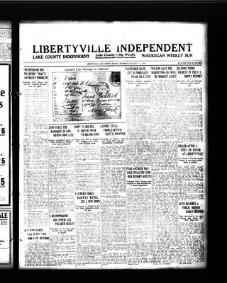 Libertyville Independent, 11 Aug 1921