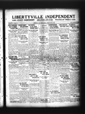 Libertyville Independent, 18 May 1922