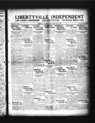 Libertyville Independent, 25 May 1922