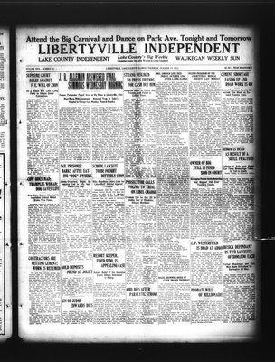 Libertyville Independent, 19 Oct 1922