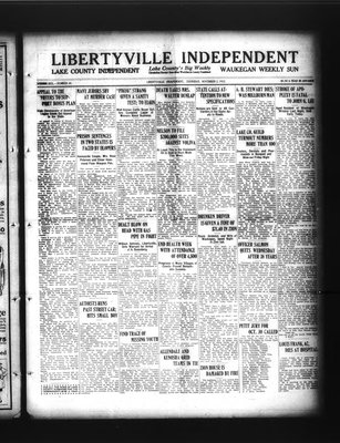 Libertyville Independent, 2 Nov 1922