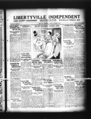 Libertyville Independent, 23 Nov 1922