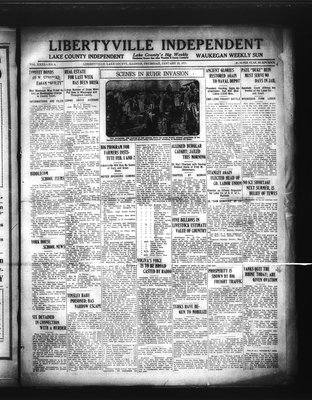 Libertyville Independent, 25 Jan 1923