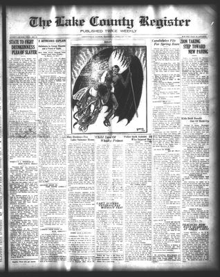 Lake County Register (1922), 15 Feb 1922