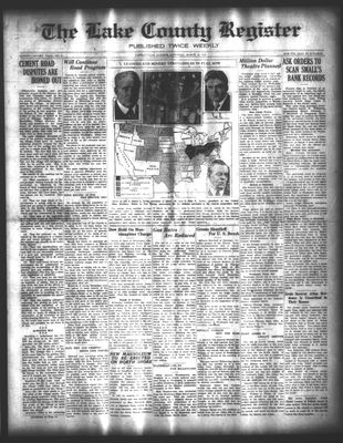 Lake County Register (1922), 18 Mar 1922