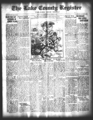 Lake County Register (1922), 22 Mar 1922