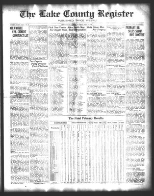 Lake County Register (1922), 15 Apr 1922