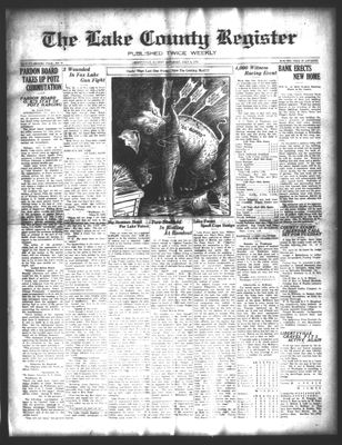 Lake County Register (1922), 8 Jul 1922