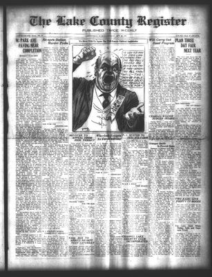 Lake County Register (1922), 23 Sep 1922