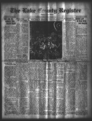 Lake County Register (1922), 18 Oct 1922