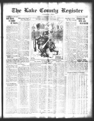 Lake County Register (1922), 11 Nov 1922