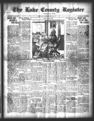 Lake County Register (1922), 23 Dec 1922