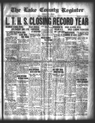 Lake County Register (1922), 9 Jun 1923