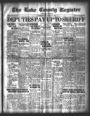 Lake County Register (1922), 16 Jun 1923