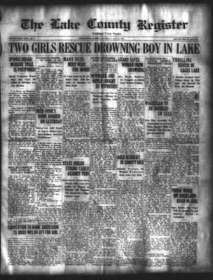 Lake County Register (1922), 11 Jul 1923