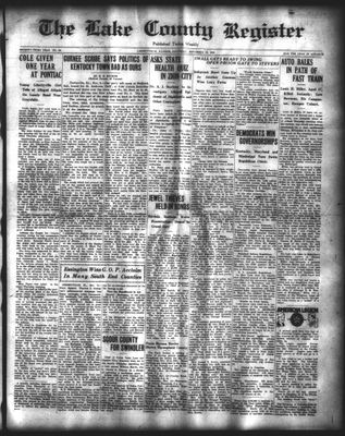 Lake County Register (1922), 10 Nov 1923