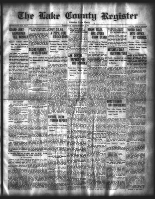 Lake County Register (1922), 15 Dec 1923