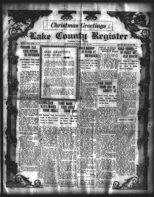 Lake County Register (1922), 22 Dec 1923