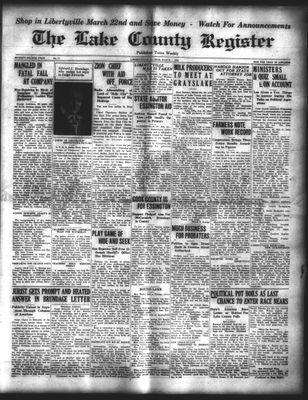 Lake County Register (1922), 1 Mar 1924