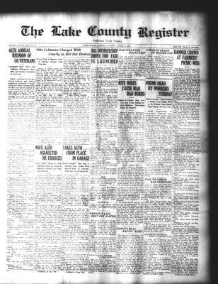 Lake County Register (1922), 23 Aug 1924