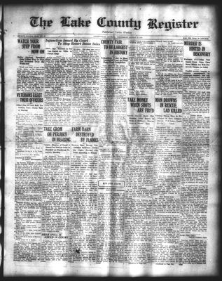 Lake County Register (1922), 27 Aug 1924