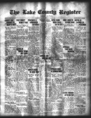 Lake County Register (1922), 1 Oct 1924