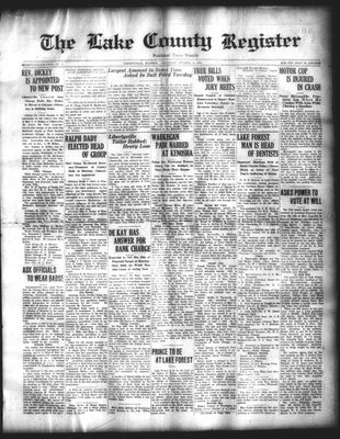 Lake County Register (1922), 11 Oct 1924