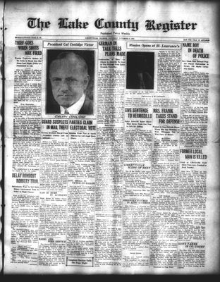 Lake County Register (1922), 8 Nov 1924