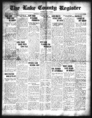 Lake County Register (1922), 14 Jan 1925