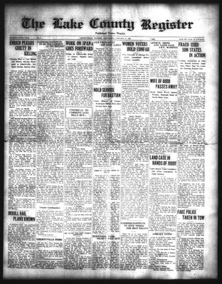 Lake County Register (1922), 21 Jan 1925