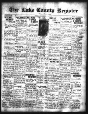 Lake County Register (1922), 9 May 1925