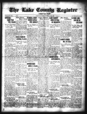 Lake County Register (1922), 24 Jun 1925