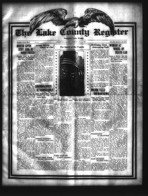 Lake County Register (1922), 4 Jul 1925