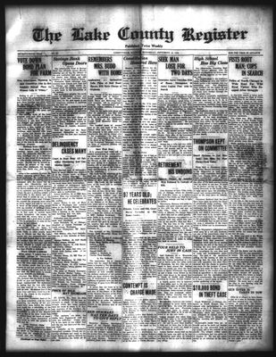 Lake County Register (1922), 16 Sep 1925