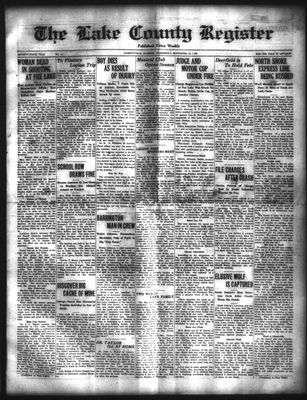 Lake County Register (1922), 23 Sep 1925