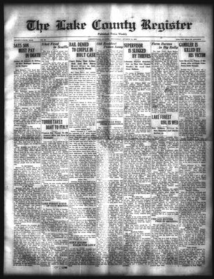 Lake County Register (1922), 14 Oct 1925