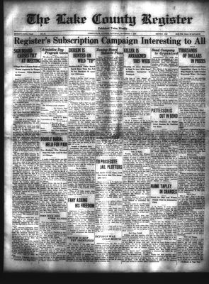 Lake County Register (1922), 7 Nov 1925