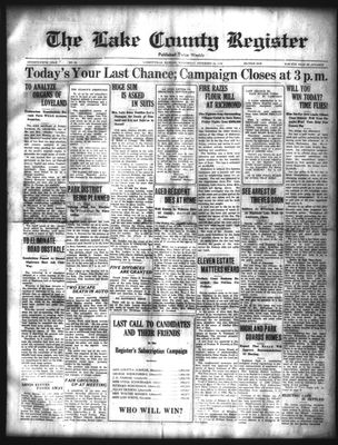 Lake County Register (1922), 23 Dec 1925