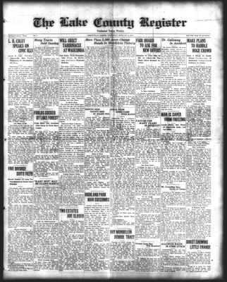 Lake County Register (1922), 3 Feb 1926