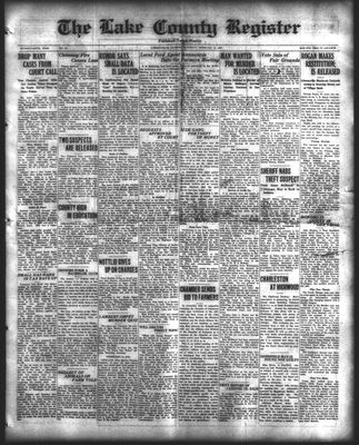 Lake County Register (1922), 13 Feb 1926