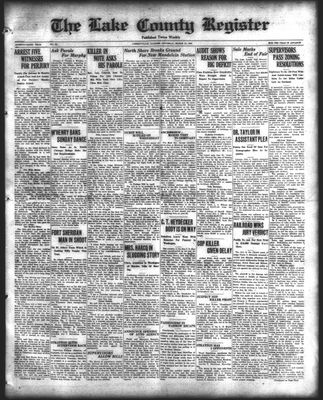 Lake County Register (1922), 13 Mar 1926