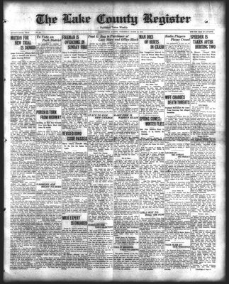 Lake County Register (1922), 24 Mar 1926