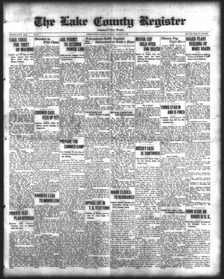 Lake County Register (1922), 27 Mar 1926