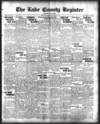 Lake County Register (1922), 3 Apr 1926