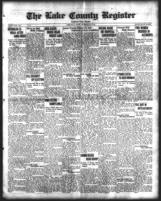 Lake County Register (1922), 5 May 1926