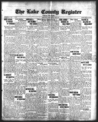 Lake County Register (1922), 8 May 1926