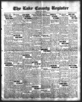 Lake County Register (1922), 19 May 1926