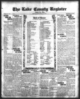 Lake County Register (1922), 29 May 1926