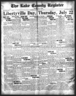 Lake County Register (1922), 21 Jul 1926