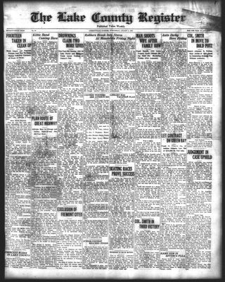 Lake County Register (1922), 4 Aug 1926